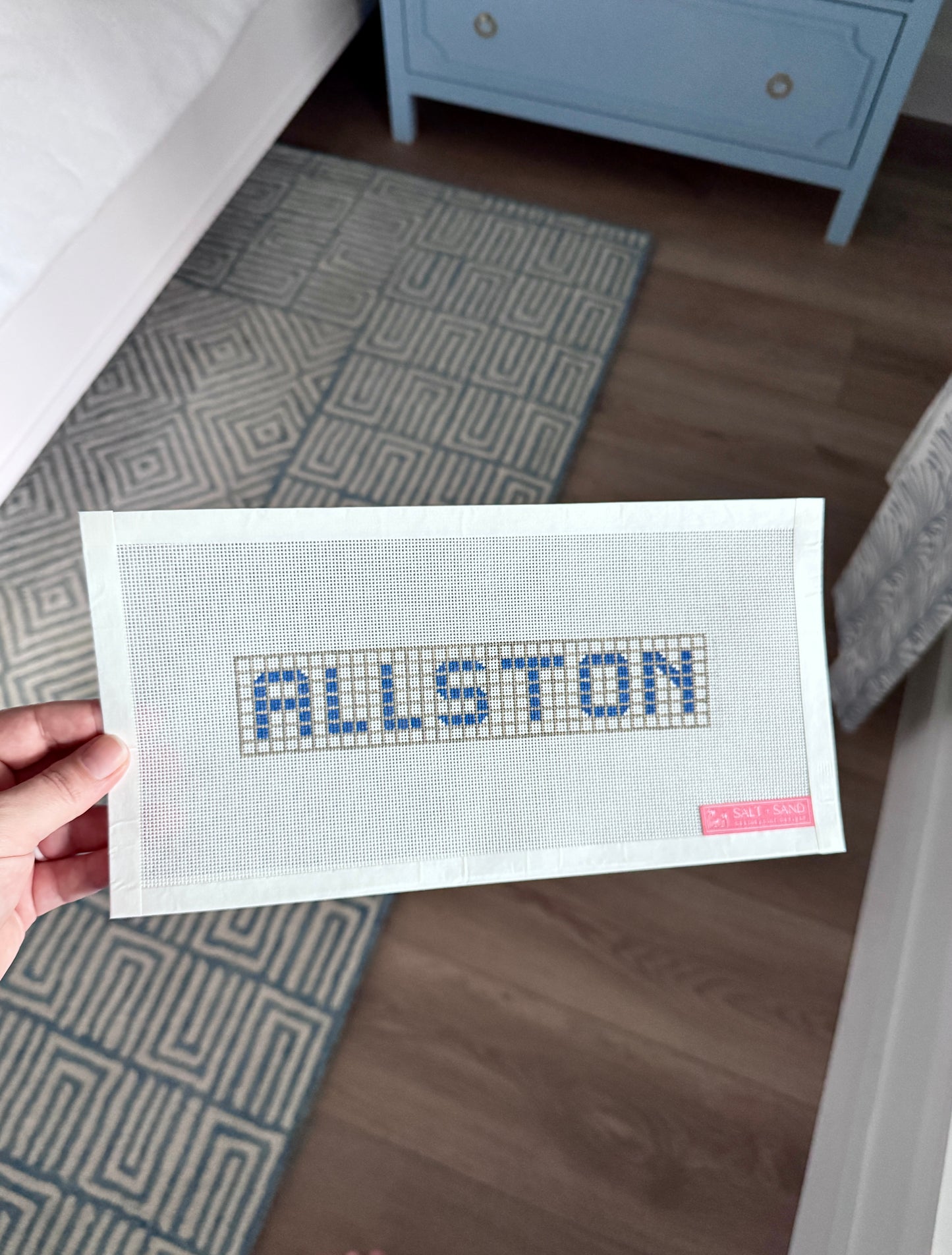 Custom Needlepoint Canvas - Small