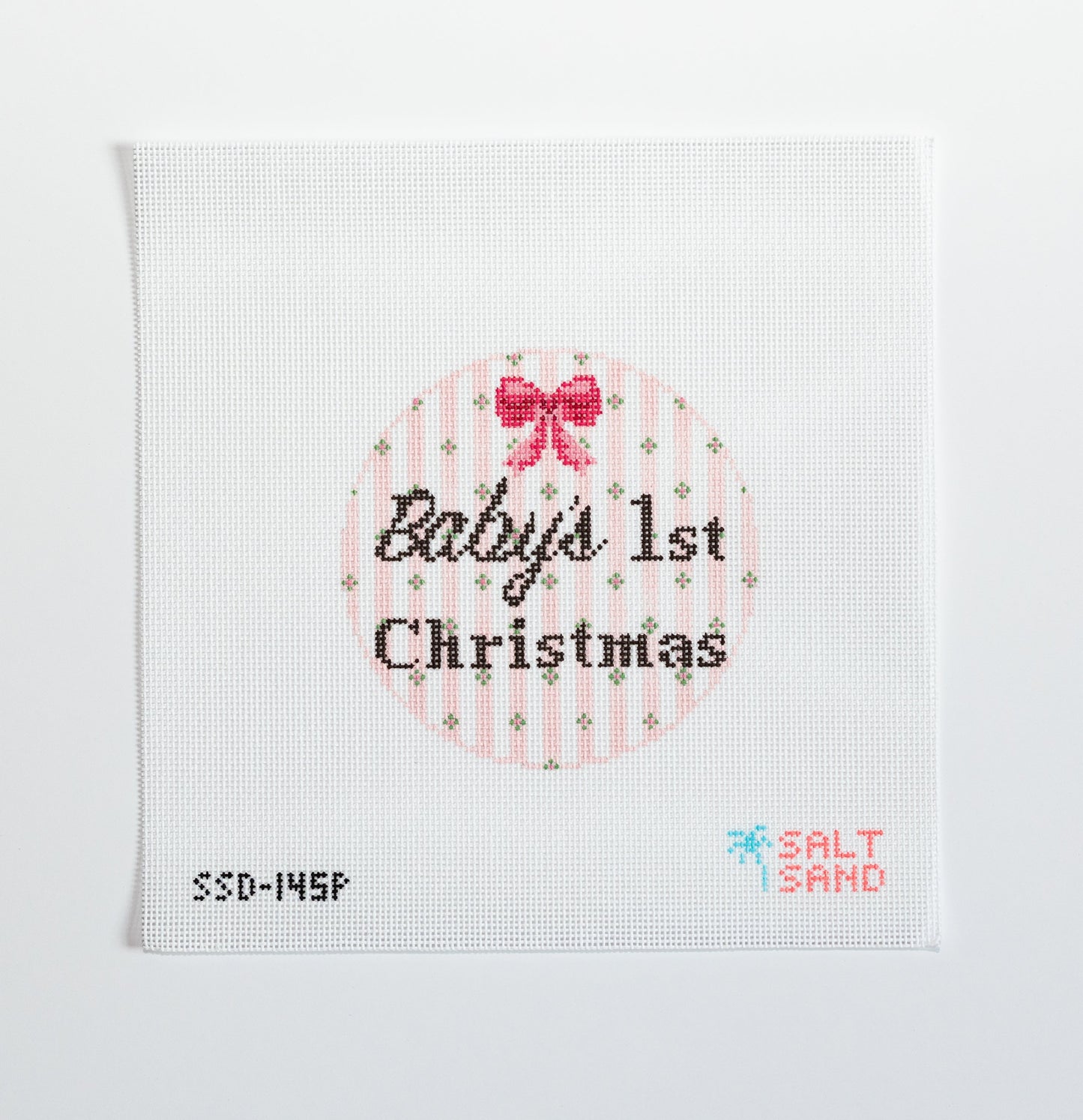 Baby's 1st Christmas Pink