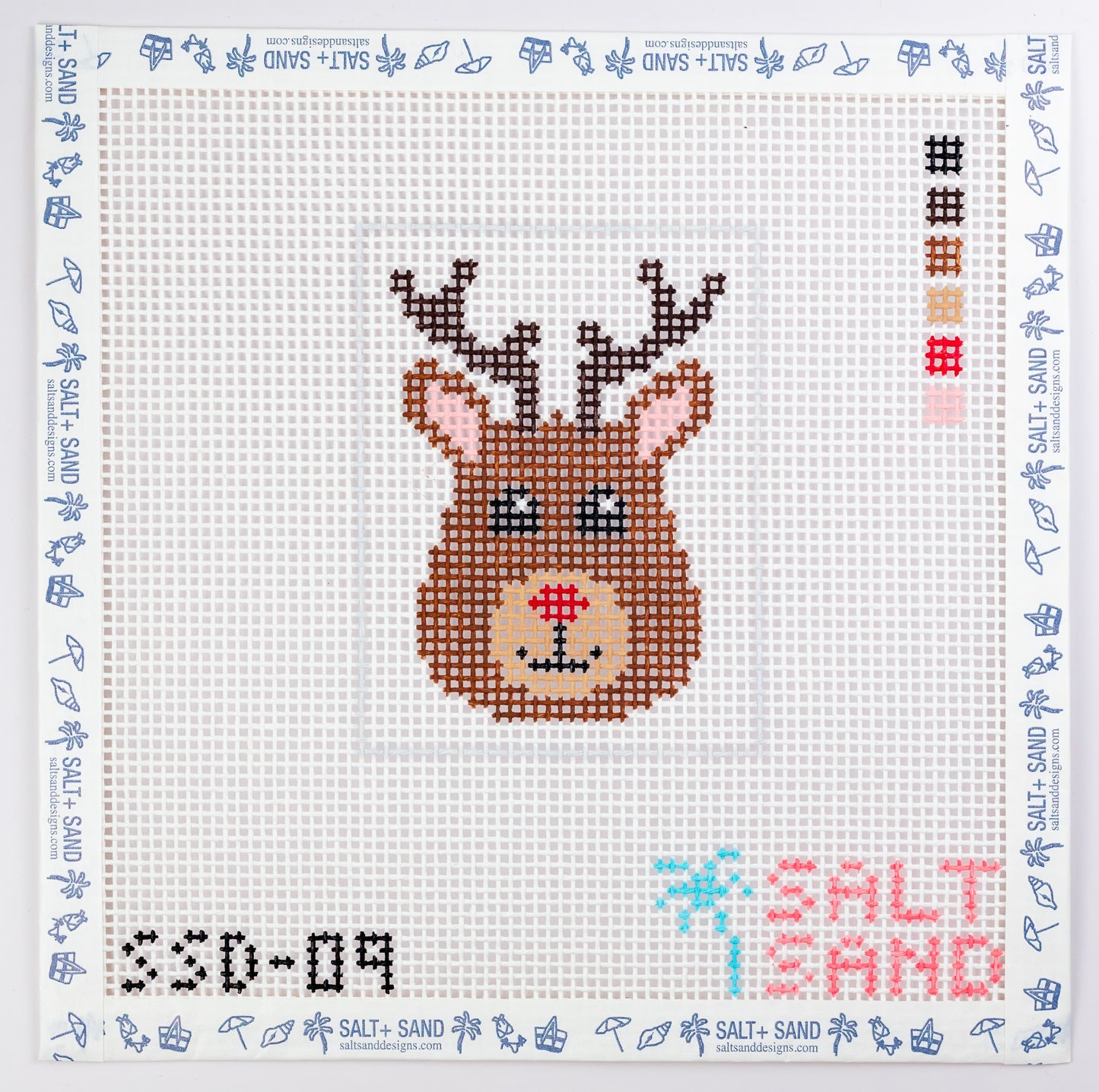 Little Stitchers Canvas Only: Rudolph Pre-Order