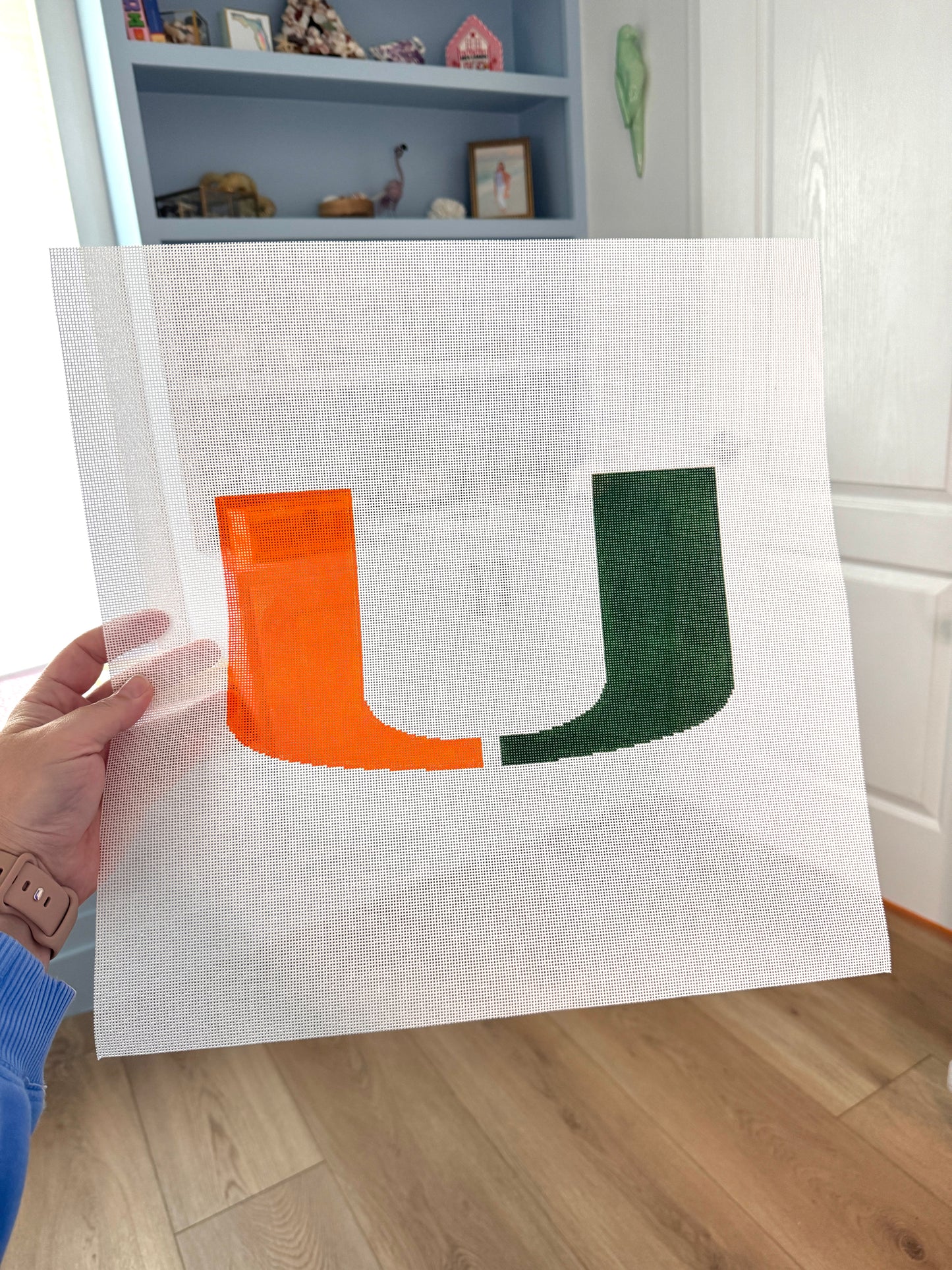 Custom Needlepoint Canvas - Large