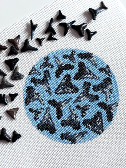 Shark Teeth Round