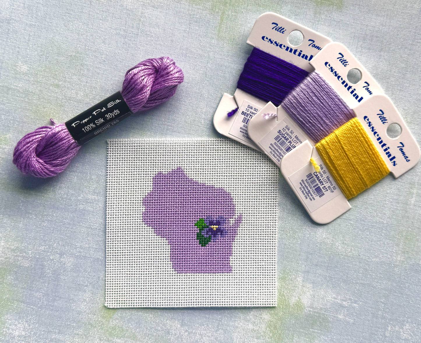 Wisconsin Wood Violet -  Fox Cities Tornado Chart for Charity