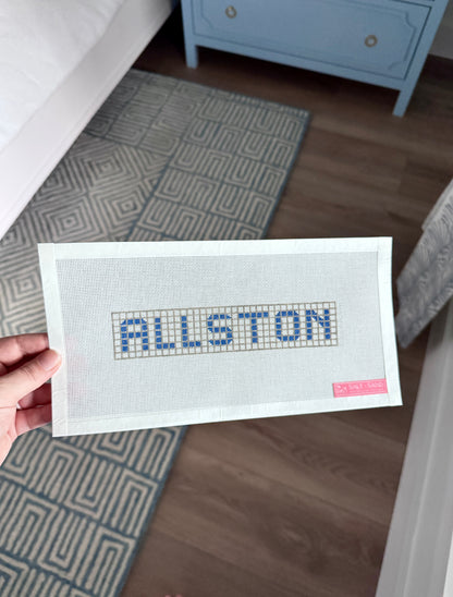 Custom Needlepoint Canvas - Small