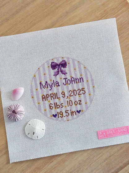 Custom Birth Ornament