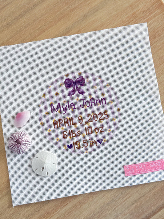 Custom Birth Ornament