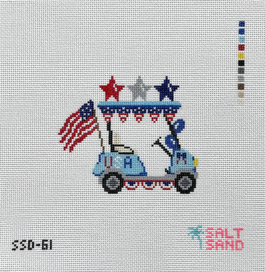 SSD-61 4th of July Golf Cart Pre-Order