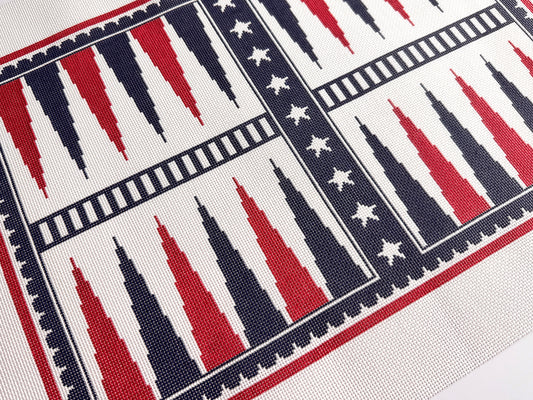 Stars and Stripes Backgammon