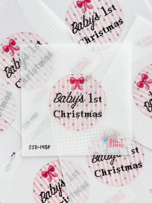 Baby's 1st Christmas Pink