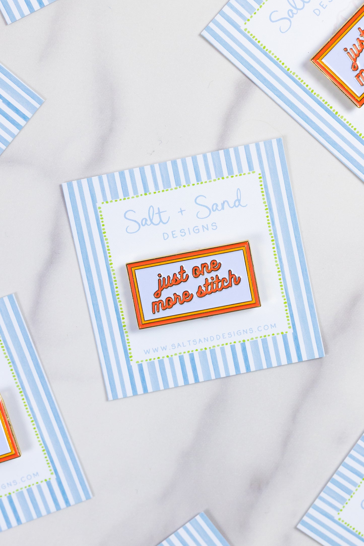 Just One More Stitch Needle Minder Pre-Order