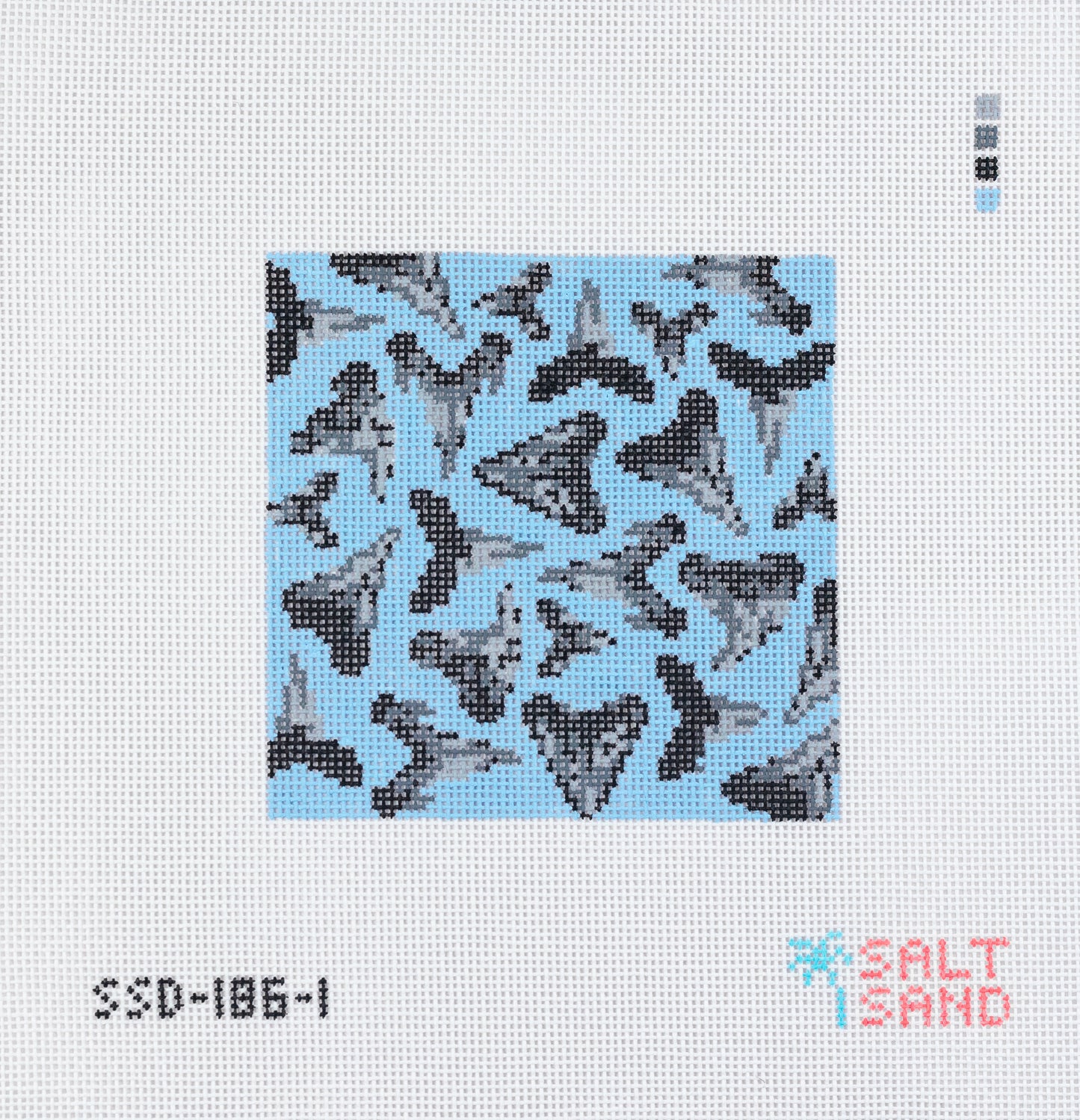Shark Teeth Square Pre-Order