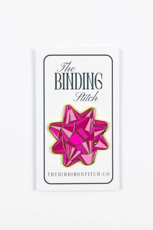 Pink Gift Bow Needleminder