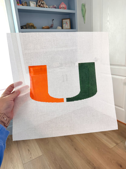 Custom Needlepoint Canvas - Large