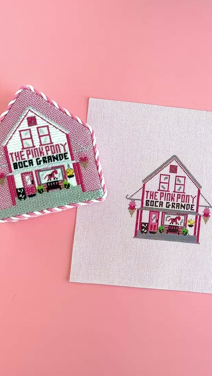 Pink Pony Ice Cream Shop - Grande Stitches Exclusive